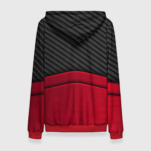Женская толстовка Maserati: Red Carbon / 3D-Красный – фото 2