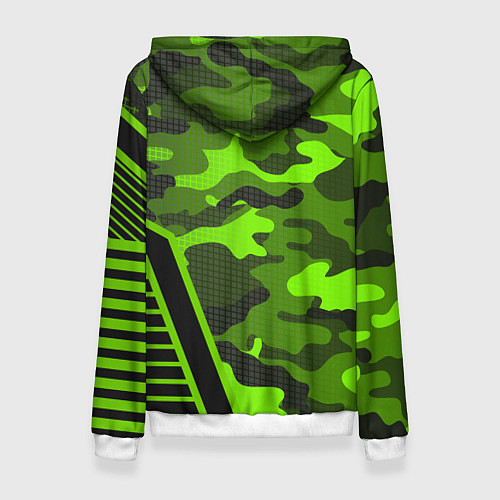 Женская толстовка CS:GO Light Green Camo / 3D-Белый – фото 2