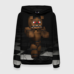 Женская толстовка Minecraft: Freddy FNAF