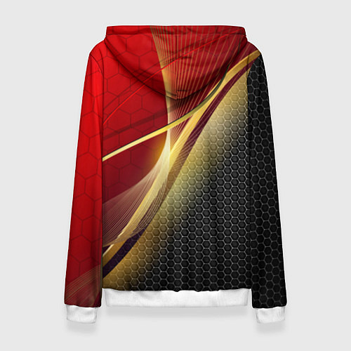 Женская толстовка RUSSIA SPORT: Gold Collection / 3D-Белый – фото 2