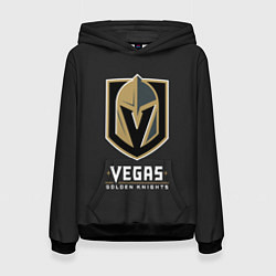 Толстовка-худи женская Vegas: Golden Knights, цвет: 3D-черный