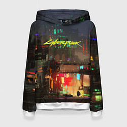 Женская толстовка Cyberpunk 2077: Night City