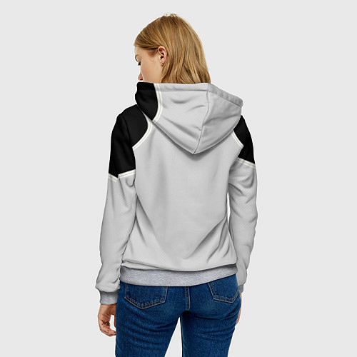 Женская толстовка XXXTentacion RIP / 3D-Меланж – фото 4