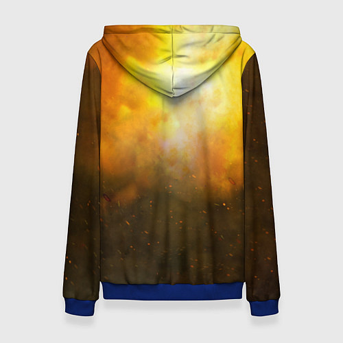 Женская толстовка DOOM: Soldier / 3D-Синий – фото 2