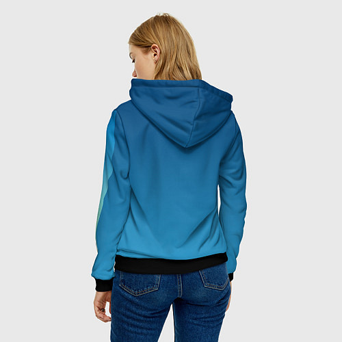 Женская толстовка No Man’s Sky: Atlas Rises / 3D-Черный – фото 4