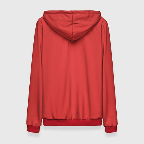 Женская толстовка Красная панда с кисточкой / 3D-Красный – фото 2