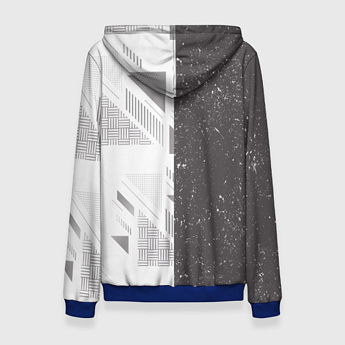 Женская толстовка Linkin Park: Grey Form / 3D-Синий – фото 2