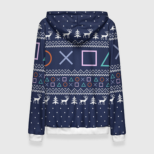 Женская толстовка Winter PS / 3D-Белый – фото 2