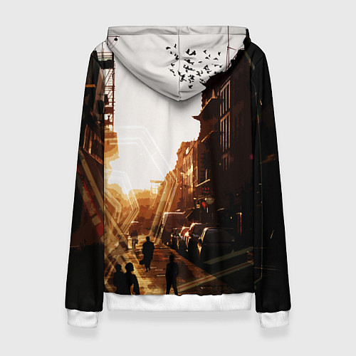 Женская толстовка Dying Light 2 / 3D-Белый – фото 2
