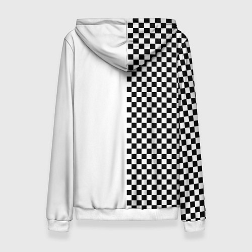 Женская толстовка ФРЕНДЗОНА: Шахматы / 3D-Белый – фото 2