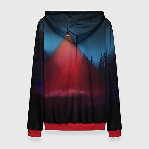 Женская толстовка Stranger Things: Red Lantern / 3D-Красный – фото 2