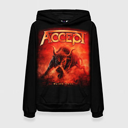 Женская толстовка Accept: Hell Bull