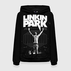 Толстовка-худи женская Linkin Park, цвет: 3D-черный