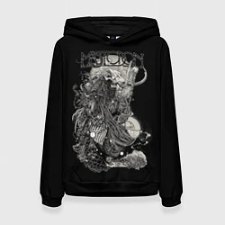 Толстовка-худи женская Mastodon: Death, цвет: 3D-черный