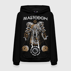 Толстовка-худи женская Mastodon, цвет: 3D-черный