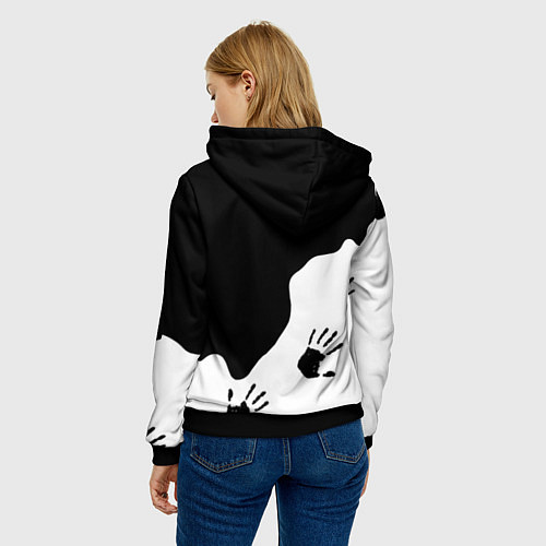 Женская толстовка DEATH STRANDING / 3D-Черный – фото 4