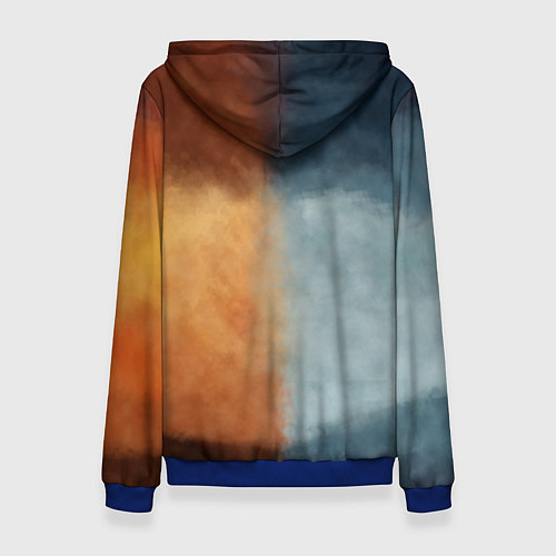 Женская толстовка Good Omens / 3D-Синий – фото 2