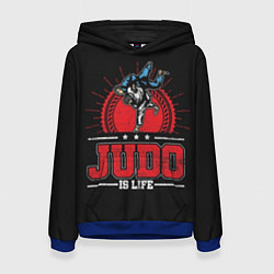 Женская толстовка Judo is life