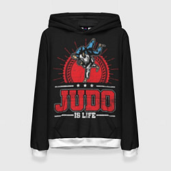 Женская толстовка Judo is life