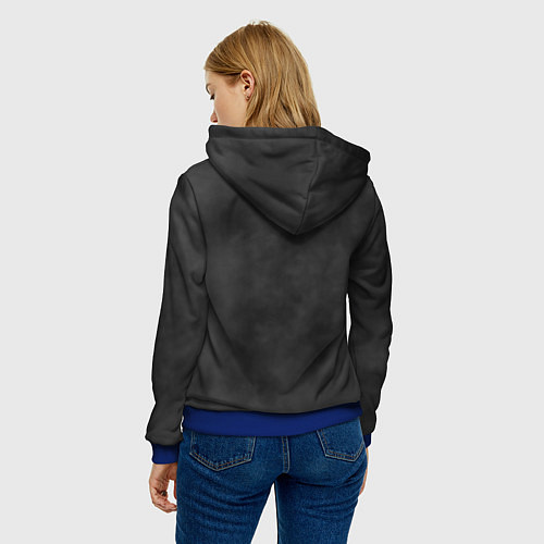 Женская толстовка The Offspring / 3D-Синий – фото 4