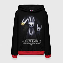Толстовка-худи женская Hollow Knight, цвет: 3D-красный