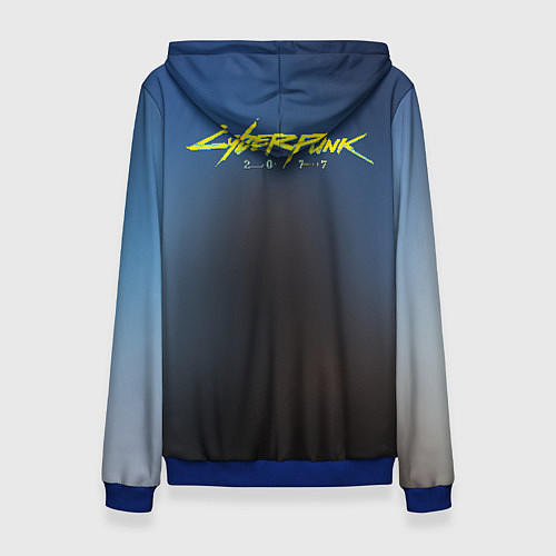 Женская толстовка Киану Ривз / 3D-Синий – фото 2