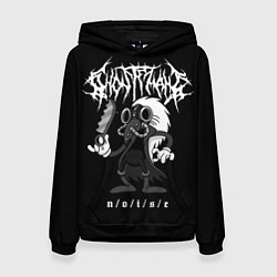 Толстовка-худи женская Ghostemane, цвет: 3D-черный