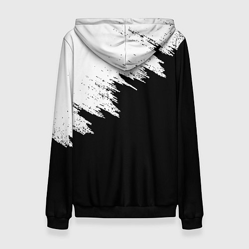 Женская толстовка ЧЁРНЫЙ КЛЕВЕР / 3D-Черный – фото 2