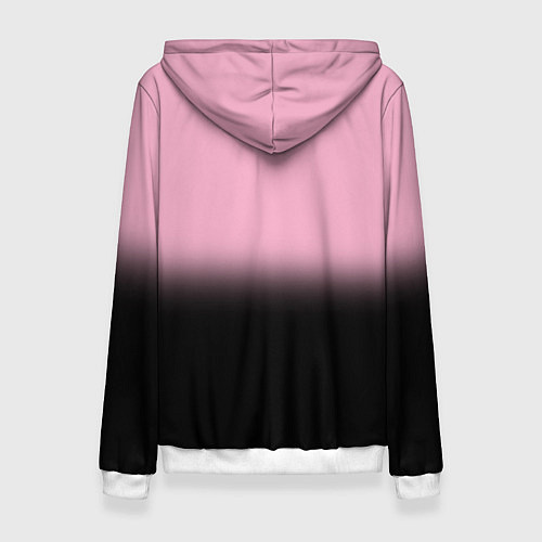 Женская толстовка Blackpink - розово-черный / 3D-Белый – фото 2
