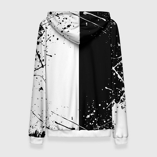 Женская толстовка ЧЁРНЫЙ КЛЕВЕР / 3D-Белый – фото 2