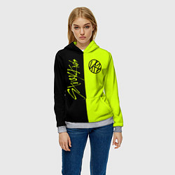 Толстовка-худи женская Stray Kids, цвет: 3D-меланж — фото 2