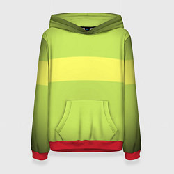 Толстовка-худи женская ЧАРА CHARA, цвет: 3D-красный