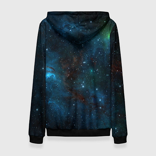 Женская толстовка NASA / 3D-Черный – фото 2