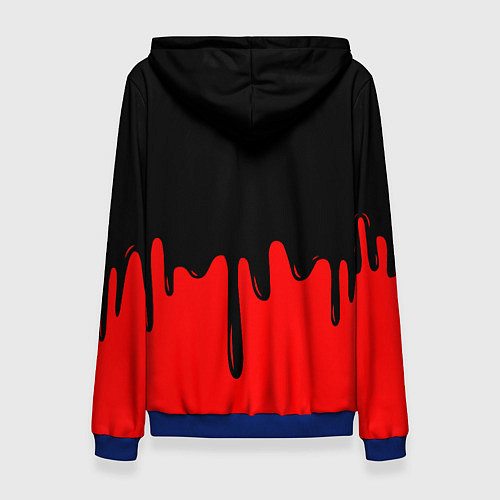 Женская толстовка АлисА / 3D-Синий – фото 2