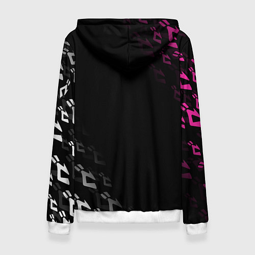 Женская толстовка JOJOS BIZARRE ADVENTURE / 3D-Белый – фото 2