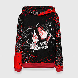 Толстовка-худи женская My Chemical Romance, цвет: 3D-красный