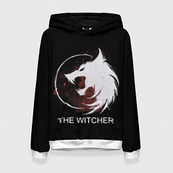 Толстовка-худи женская The Witcher, цвет: 3D-белый