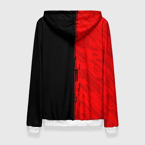 Женская толстовка CYBERPUNK 2077 / 3D-Белый – фото 2