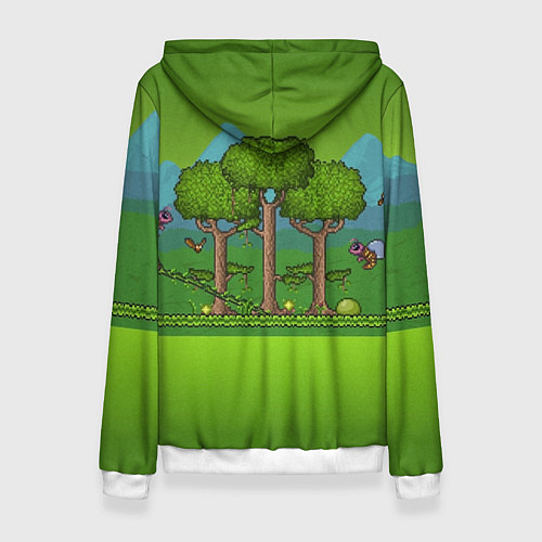 Женская толстовка Terraria / 3D-Белый – фото 2