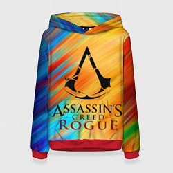 Толстовка-худи женская Assassin's Creed: Rogue, цвет: 3D-красный