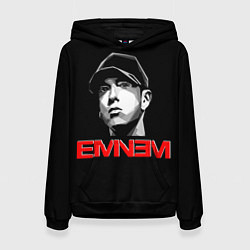 Толстовка-худи женская Eminem, цвет: 3D-черный