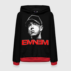 Толстовка-худи женская Eminem, цвет: 3D-красный