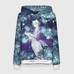 Толстовка-худи женская Tomoe Kamisama, цвет: 3D-белый