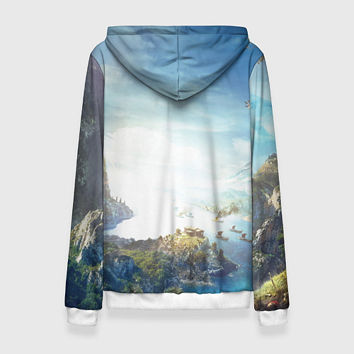 Женская толстовка Oddysey / 3D-Белый – фото 2