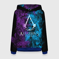 Толстовка-худи женская Assassin's Creed, цвет: 3D-синий
