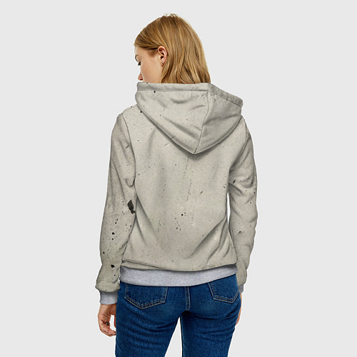 Женская толстовка Plague Inc / 3D-Меланж – фото 4