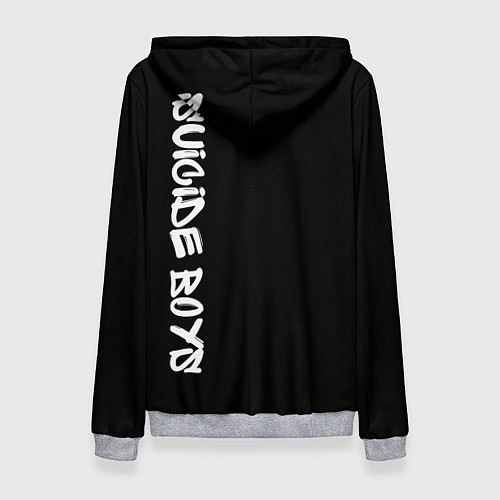 Женская толстовка Suicide Boys / 3D-Меланж – фото 2