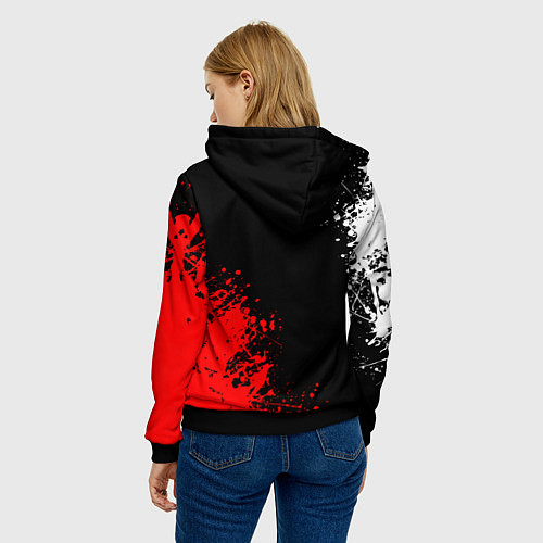 Женская толстовка PUBG / 3D-Черный – фото 4