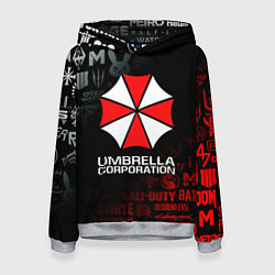 Женская толстовка RESIDENT EVIL UMBRELLA CORP