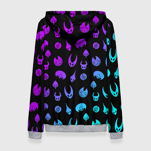 Женская толстовка Hollow Knight / 3D-Меланж – фото 2
